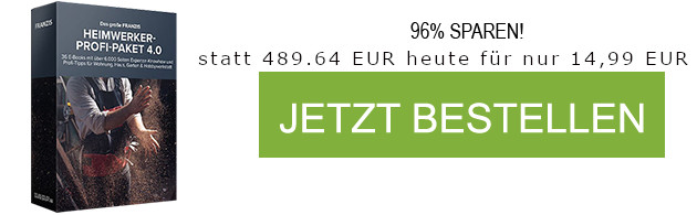 96% SPAREN! Das große Heimwerker-Profi-Paket 4.0 - alles selber machen und viel Geld sparen.